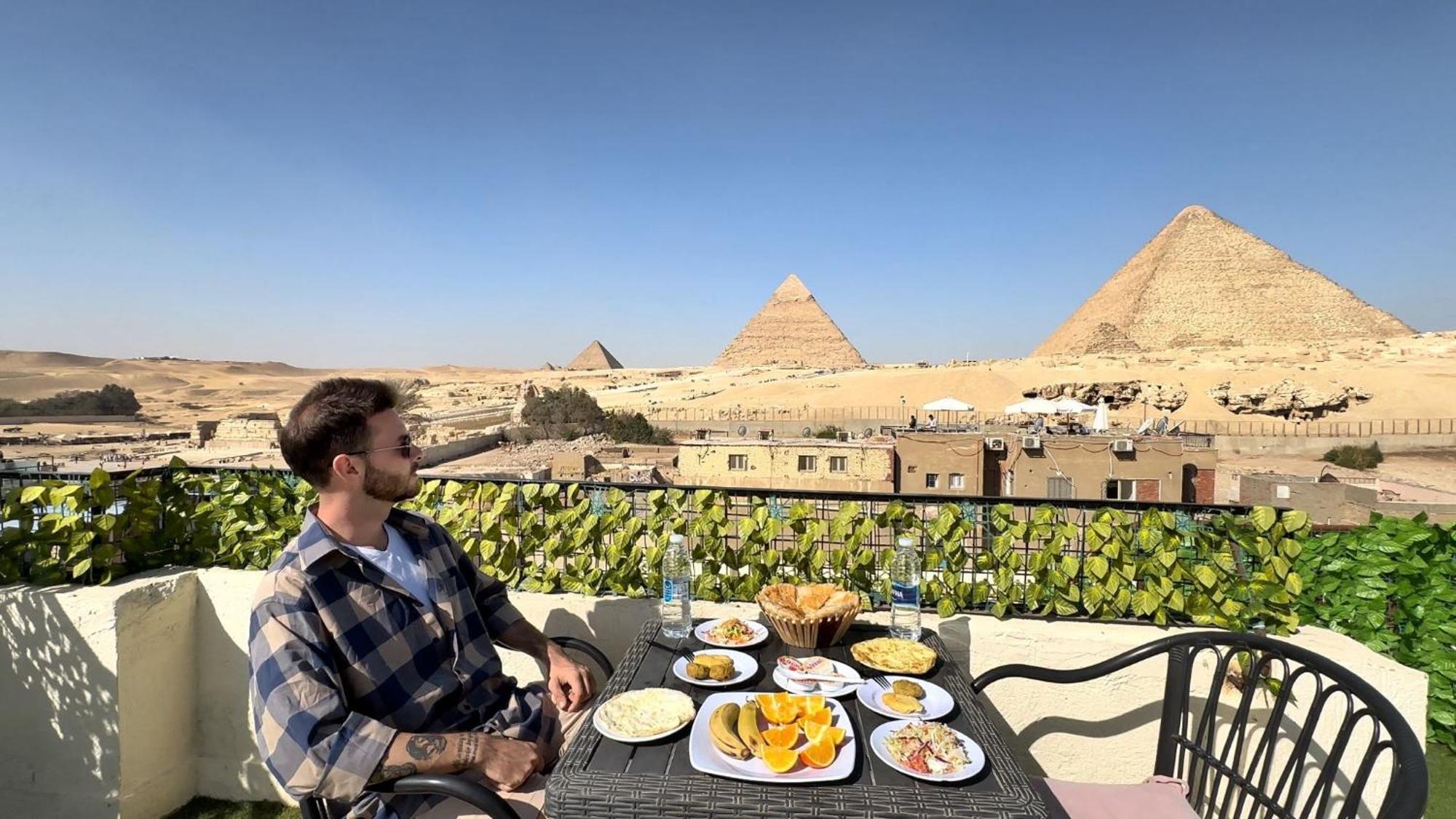 Solima Pyramids View Kafrat al Jabal Exterior foto