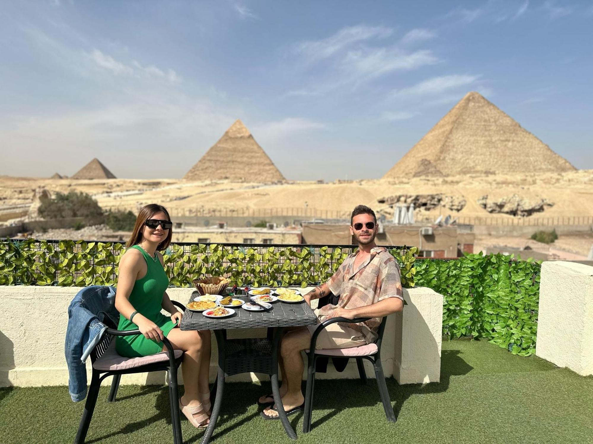 Solima Pyramids View Kafrat al Jabal Exterior foto
