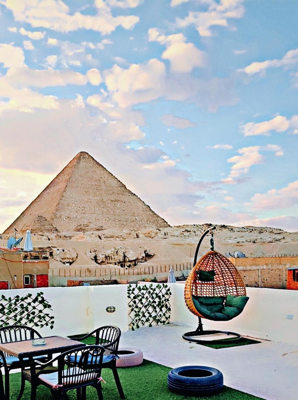 Solima Pyramids View Kafrat al Jabal Exterior foto