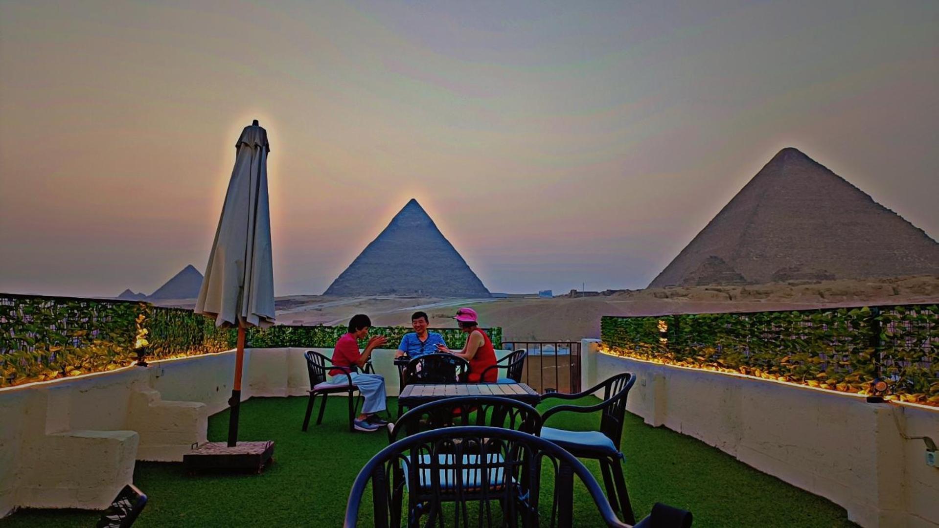 Solima Pyramids View Kafrat al Jabal Exterior foto