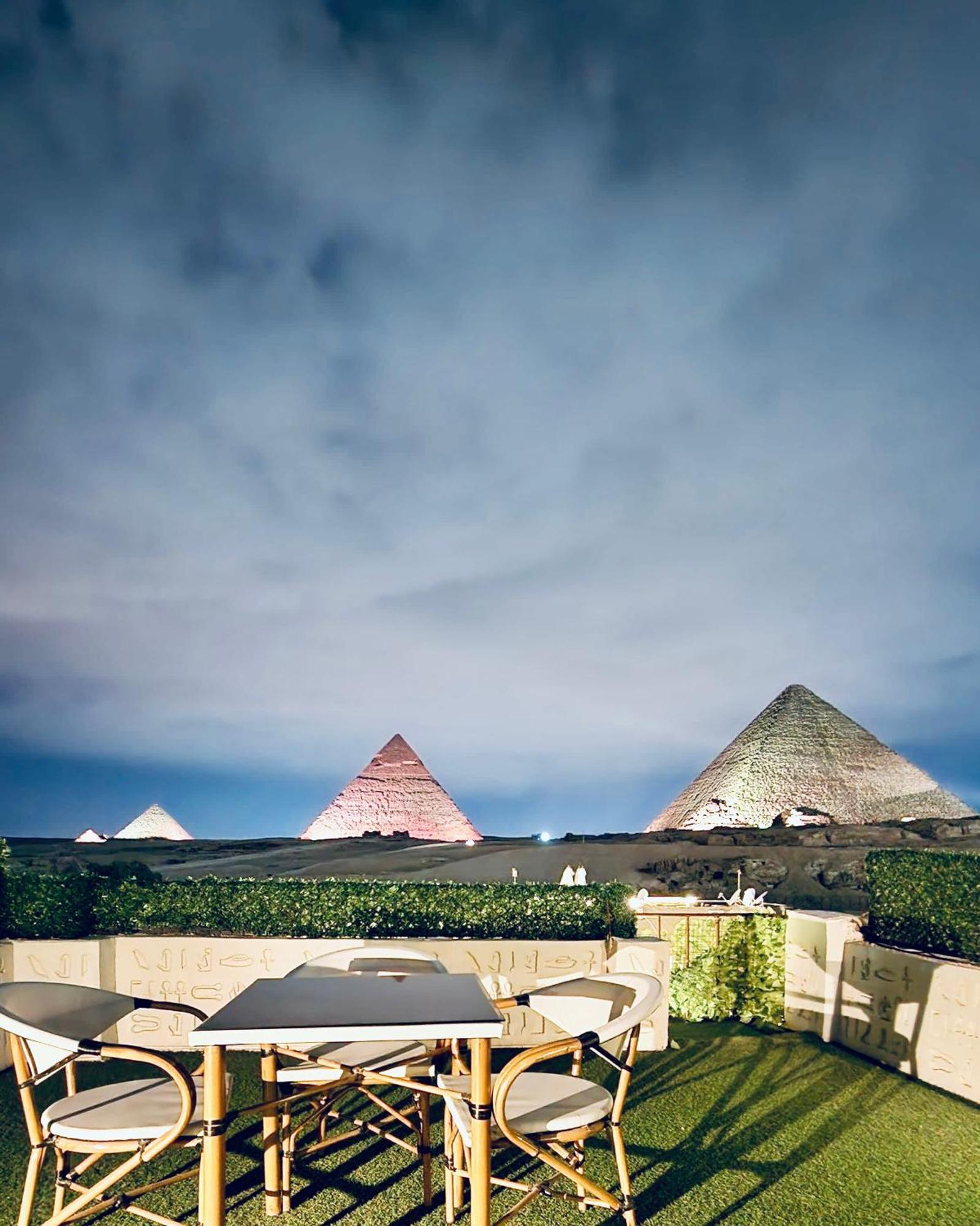 Solima Pyramids View Kafrat al Jabal Exterior foto